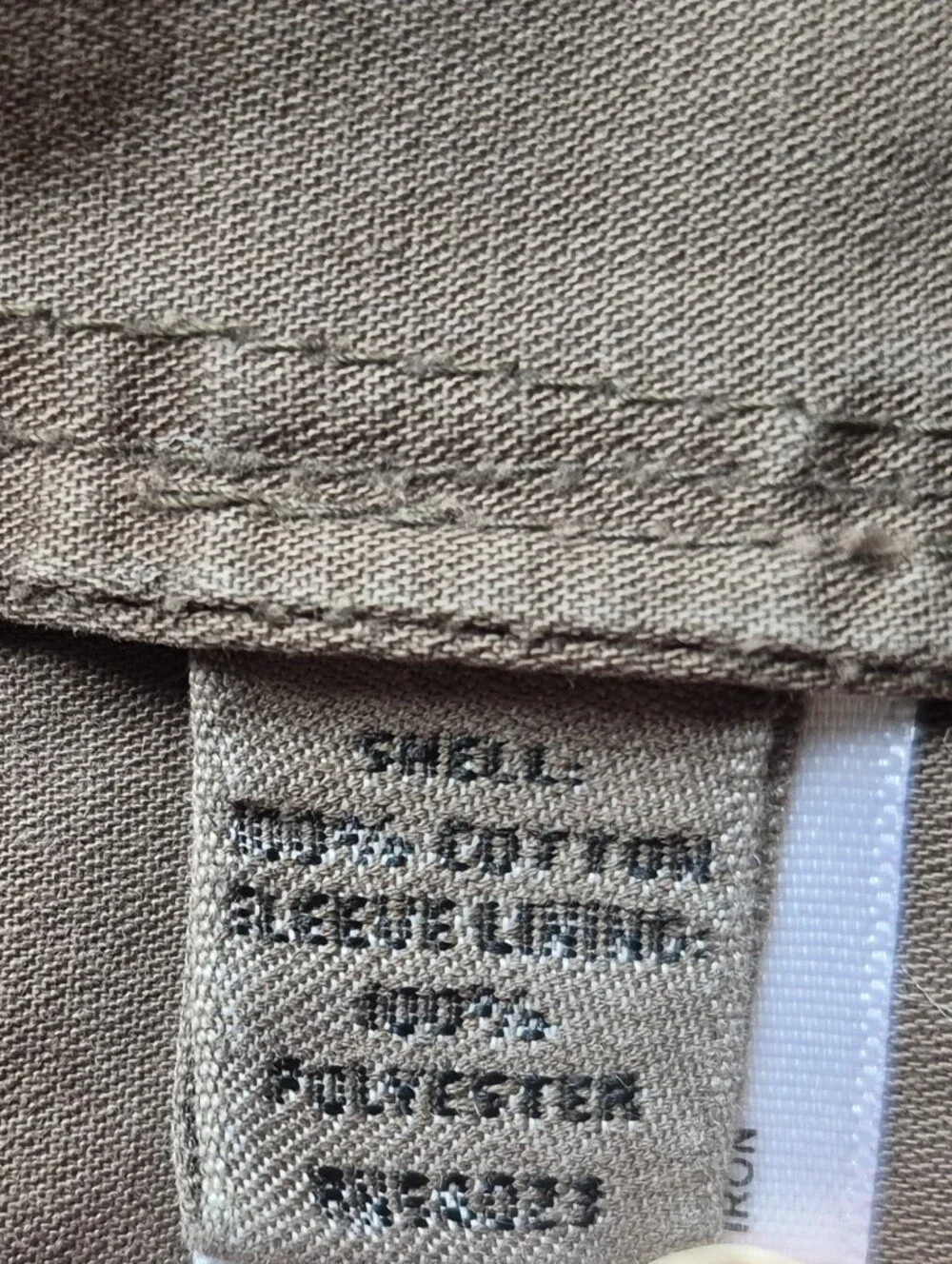 Banana Republic Safari Jacket Men Sz Large Brown Canvas Field Barn Chore Utility